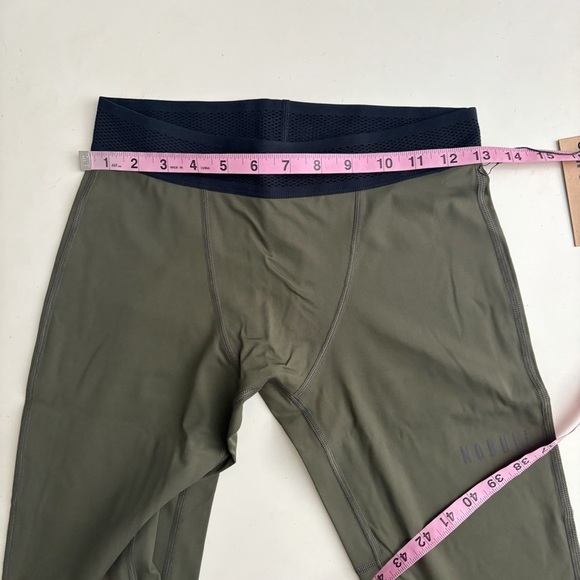 Nobull Men’s 27” Compression Tight Army Green Size Medium New - Picture 4 of 11
